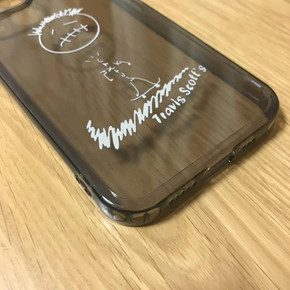 Travis Scott iPhone 13 Case Clear